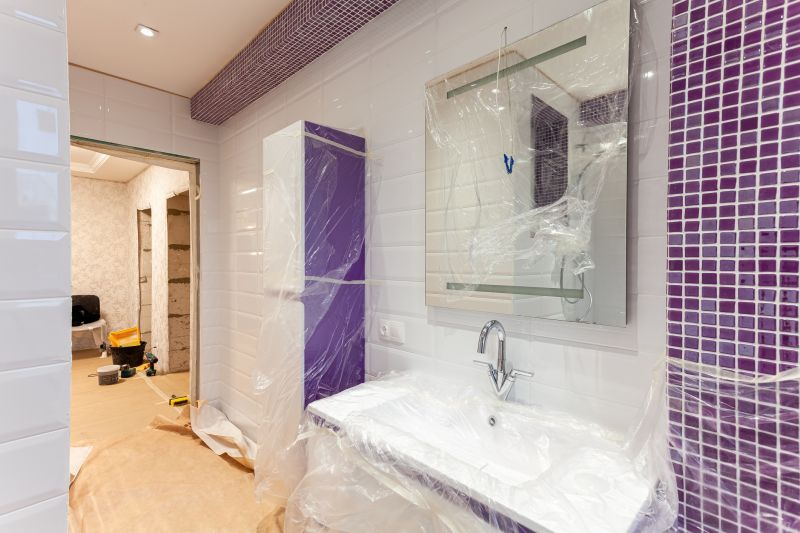 Wide View of Bathroom Renovation